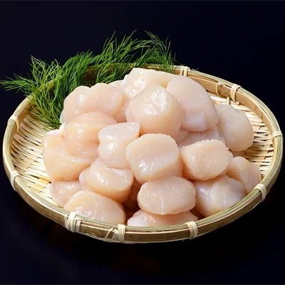 Frozen Hokkaido Gyoren Scallops, 36-40 pcs / KG (Different pack size available)
