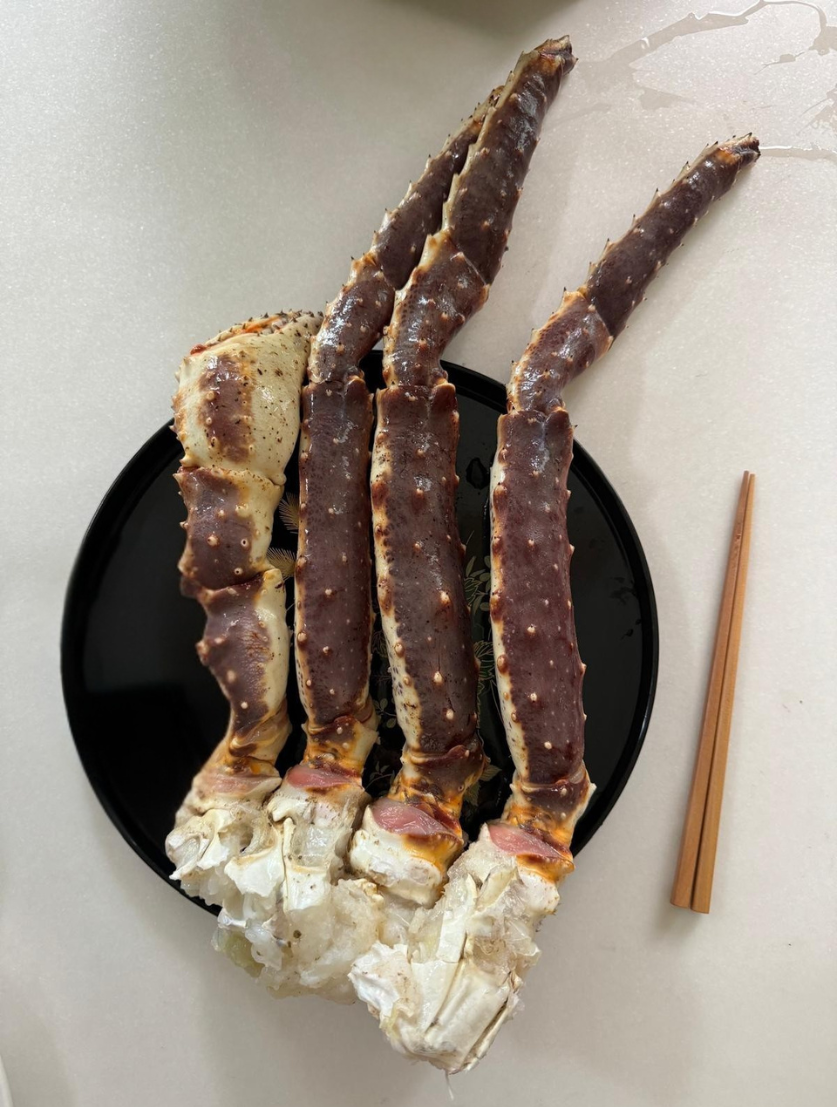 Frozen Port65 Miyabi King Crab, half crab, 2.5kg