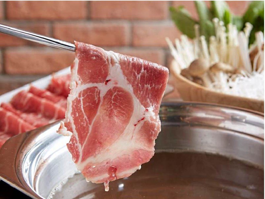 Frozen Spanish Pork Collar 300g, Shabu sliced