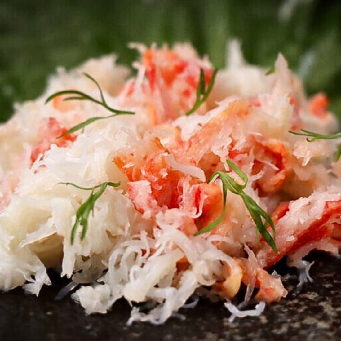 Frozen Snow Crab Meat Flakes 500g