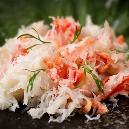 * Frozen Snow Crab Meat Flakes 500g