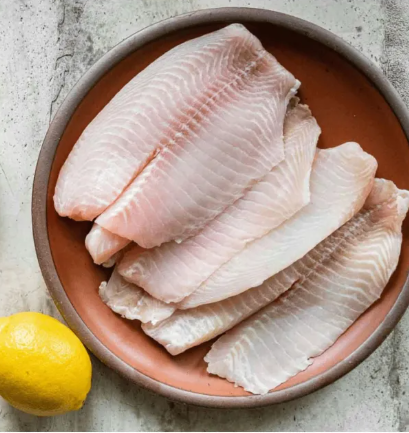 The Straits Fish ® Local Marine Fresh Tilapia Fillet Skin On 200g