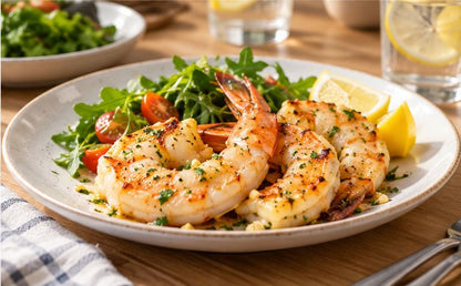 Frozen Port65 Wild-Caught Australian King Prawn (Peeled, Tail On) — 160g (4–5 pcs)