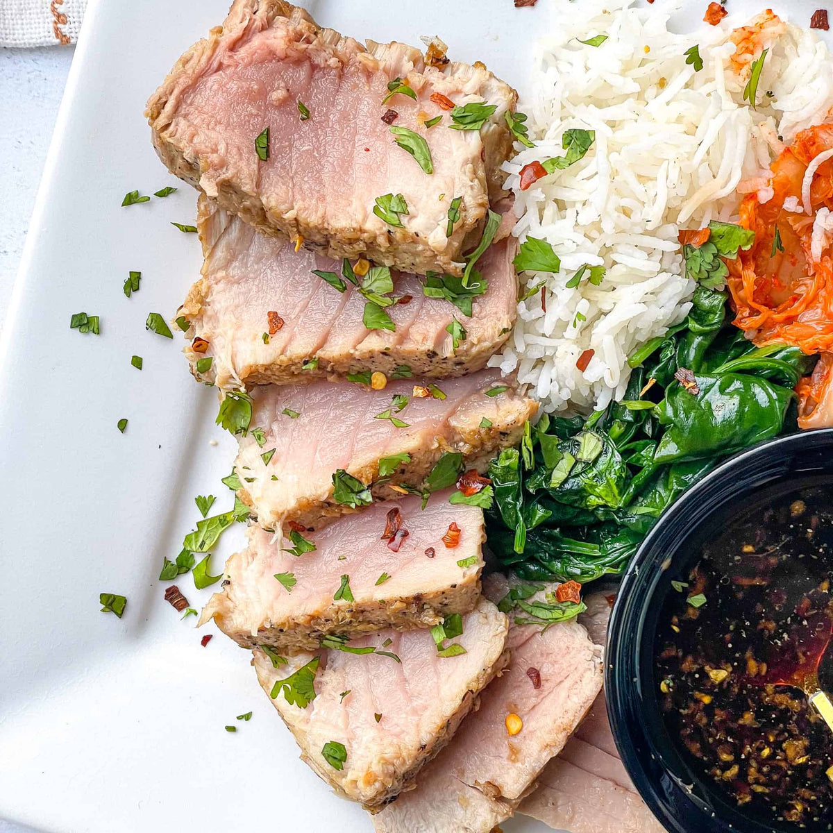 Frozen Tuna Steak 85-140g per piece, 3-5 pieces per pack of 500g (Bundles available)