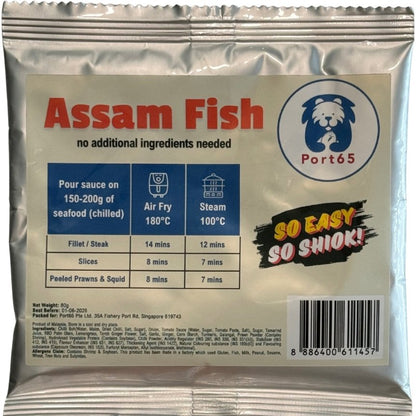 Port65 Assam Fish Sauce 80g, Ambient