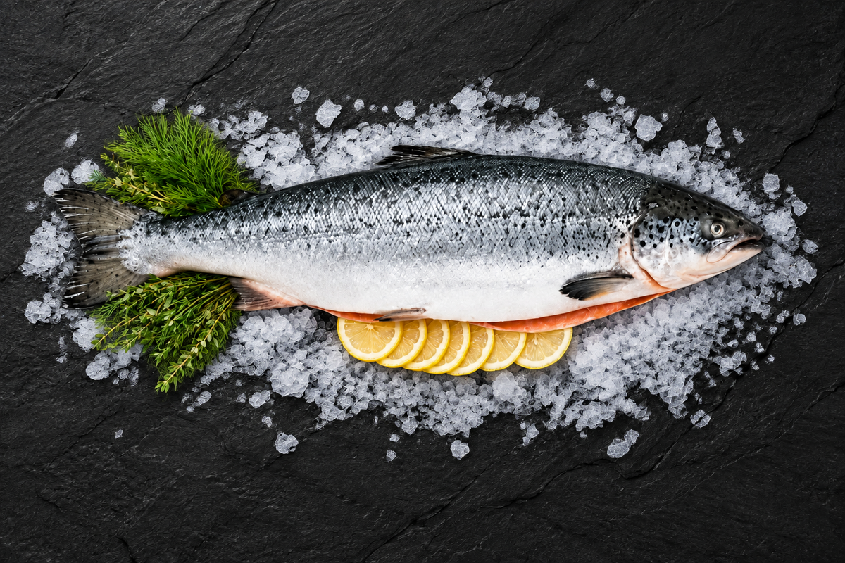 Fresh Norwegian Salmon 4.5kg